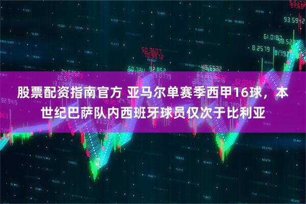 股票配资指南官方 亚马尔单赛季西甲16球，本世纪巴萨队内西班牙球员仅次于比利亚